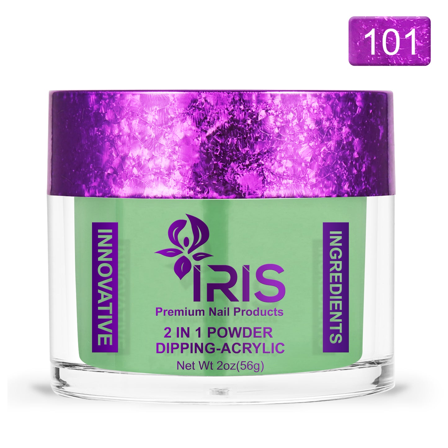 Dip/Acrylic Powder Lacquer/Gel 15ml Number 101 Paris Green