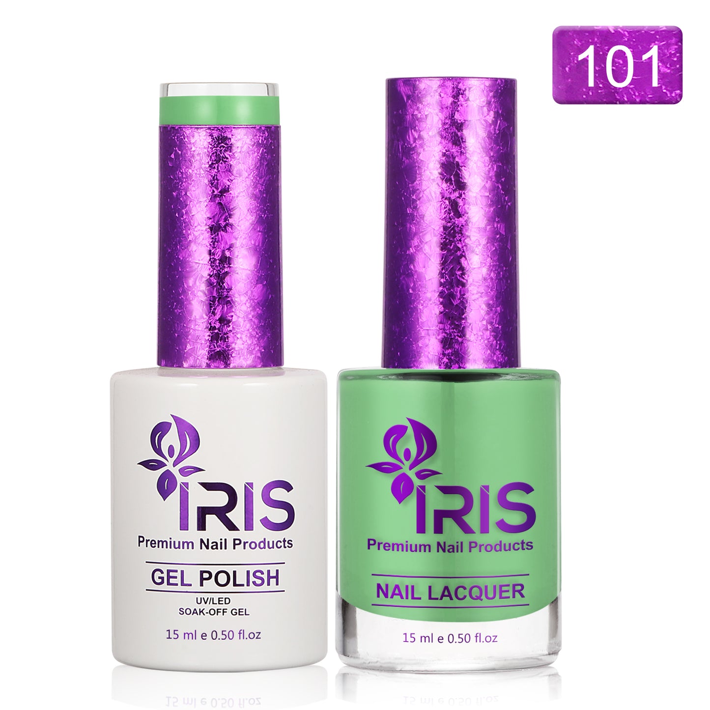 Dip/Acrylic Powder Lacquer/Gel 15ml Number 101 Paris Green