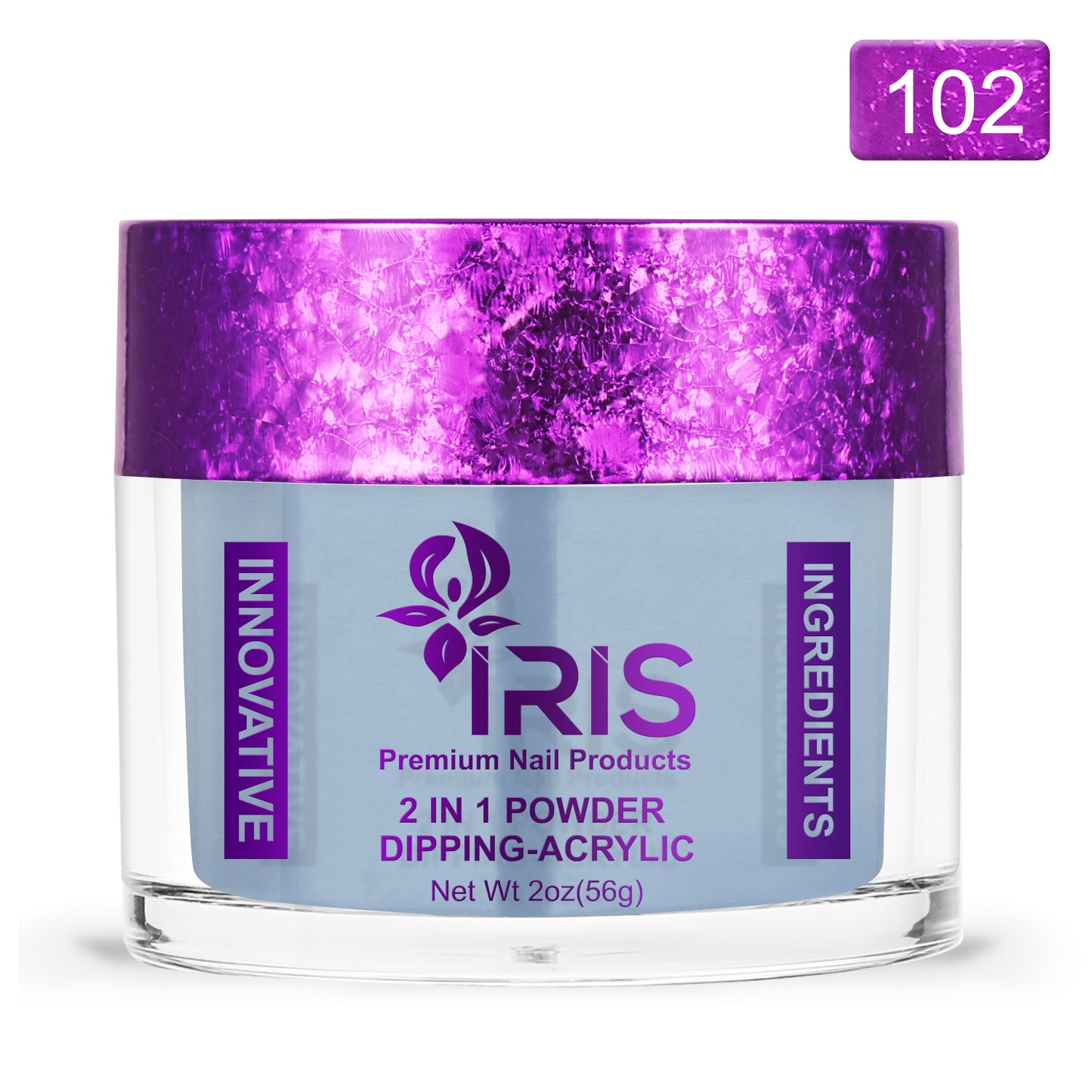 Dip/Acrylic Powder Lacquer/Gel 15ml Number 102 Carolina Blue