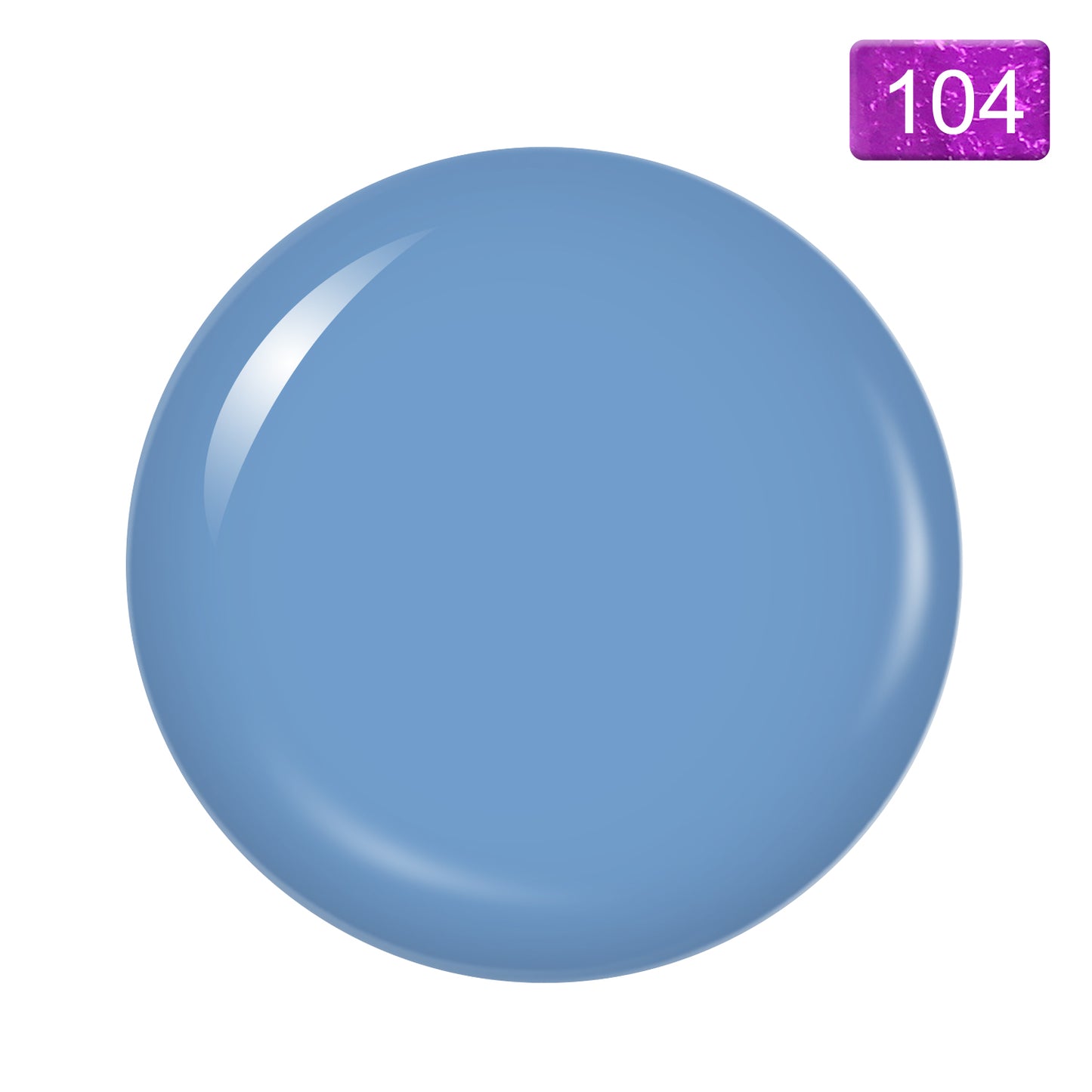 Dip/Acrylic Powder Lacquer/Gel 15ml Number 104 Blue Koi