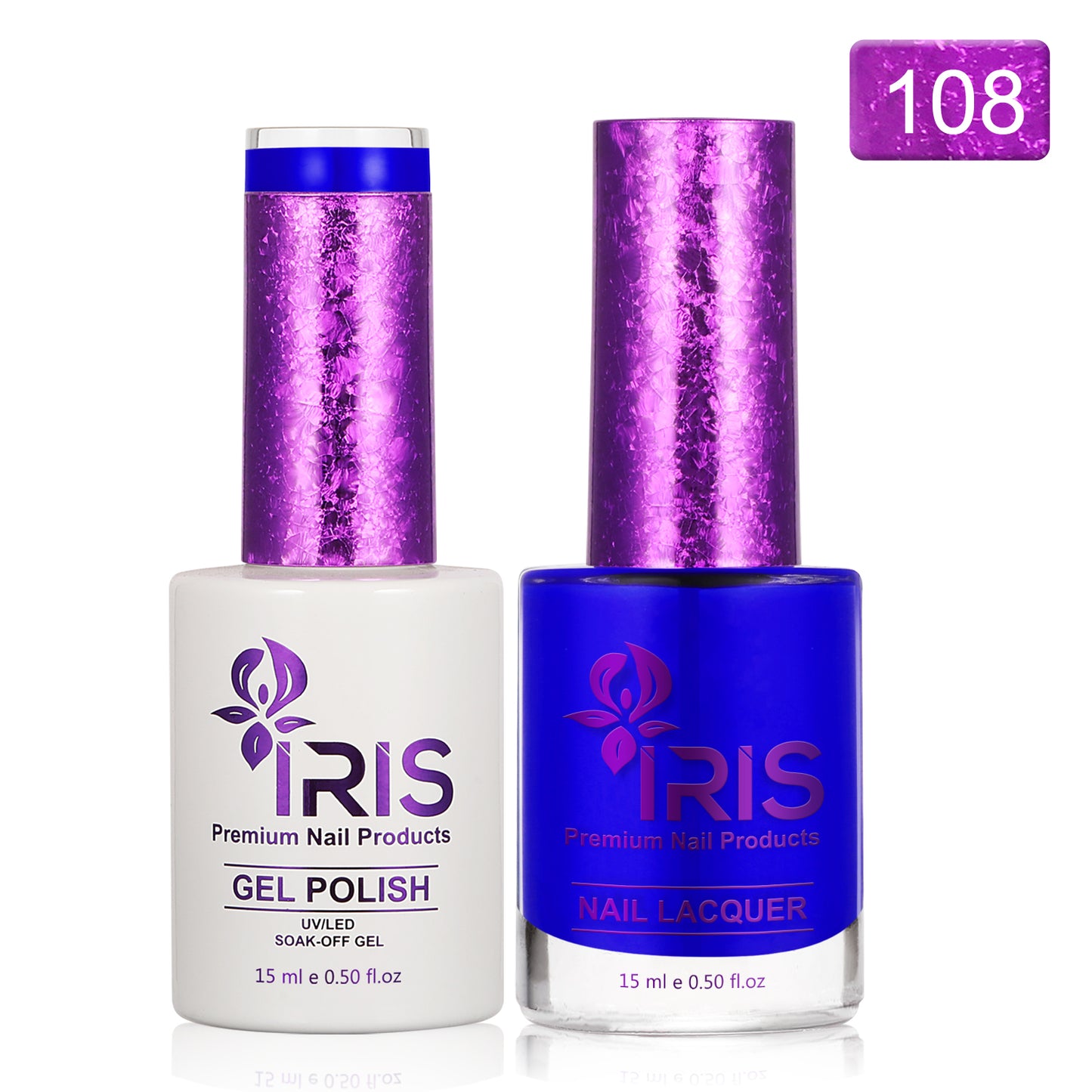 Dip/Acrylic Powder Lacquer/Gel 15ml Number 108 Glaucous