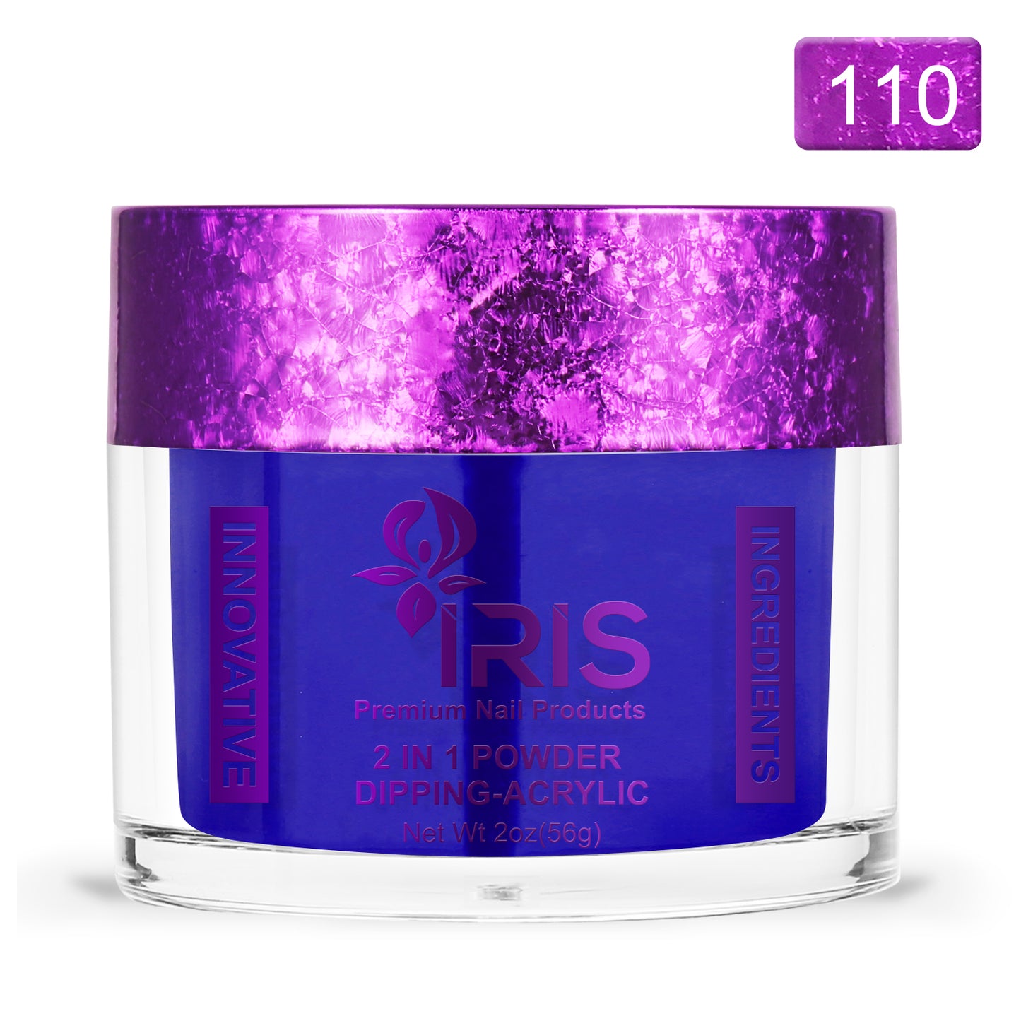 Dip/Acrylic Powder Lacquer/Gel 15ml Number 110 Blue Gem