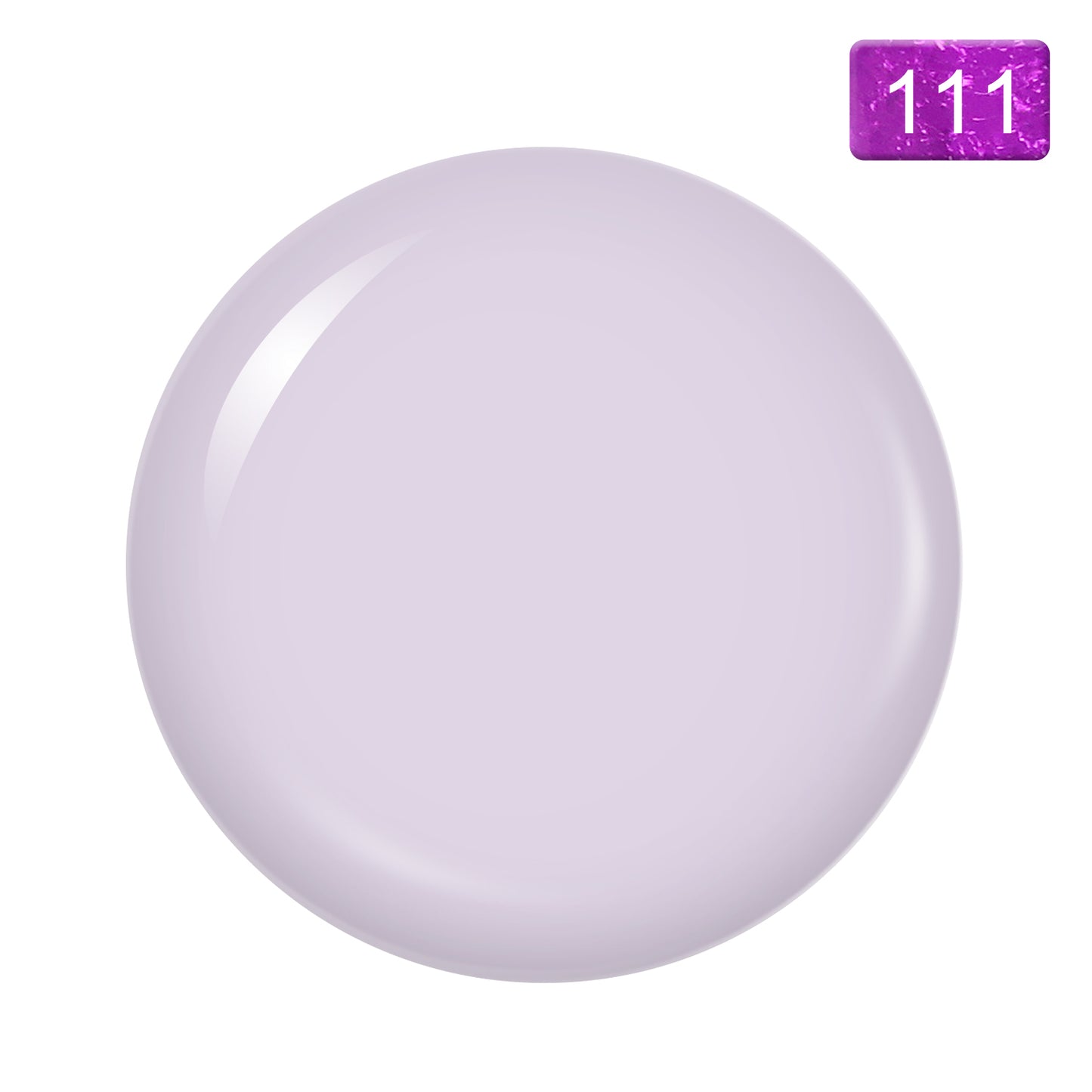 Dip/Acrylic Powder Lacquer/Gel 15ml Number 111 Pale Violet