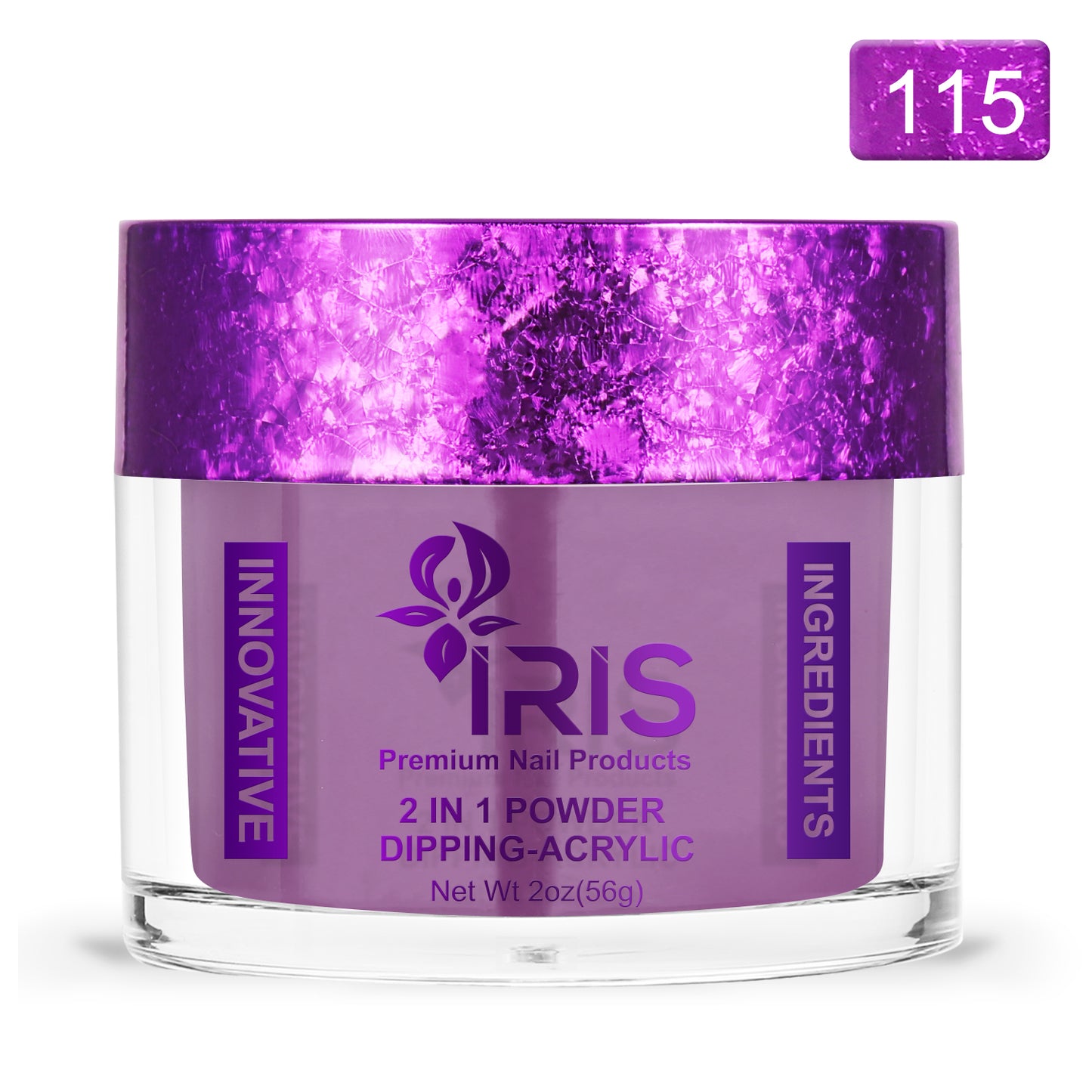 Dip/Acrylic Powder Lacquer/Gel 15ml Number 115 Dusty Lavender