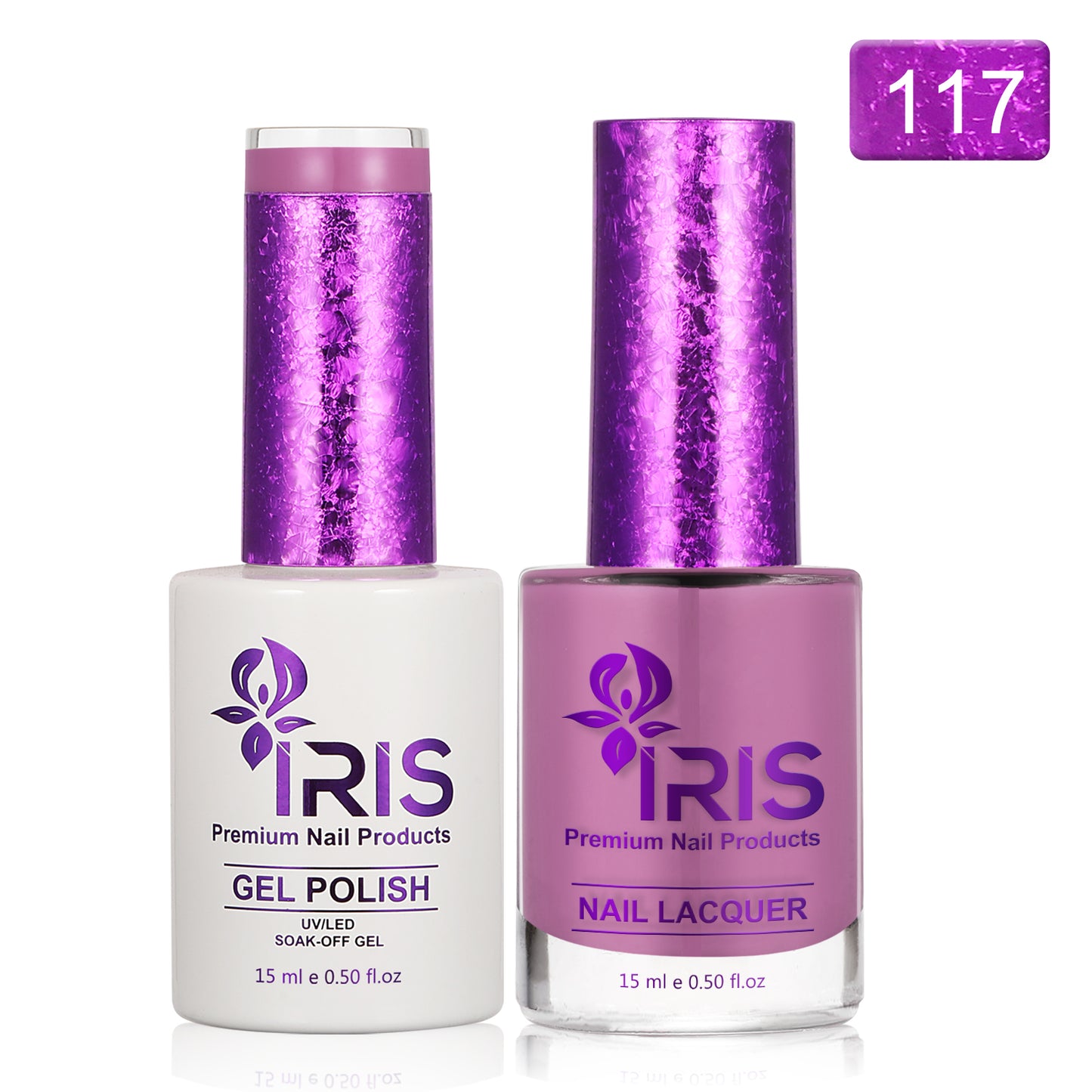 Dip/Acrylic Powder Lacquer/Gel 15ml Number 117 Wisteria