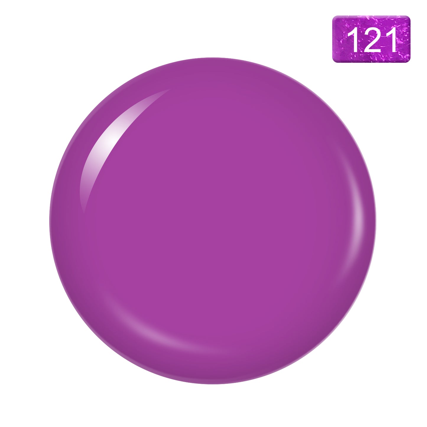 Dip/Acrylic Powder Lacquer/Gel 15ml Number 121 Muted Purple