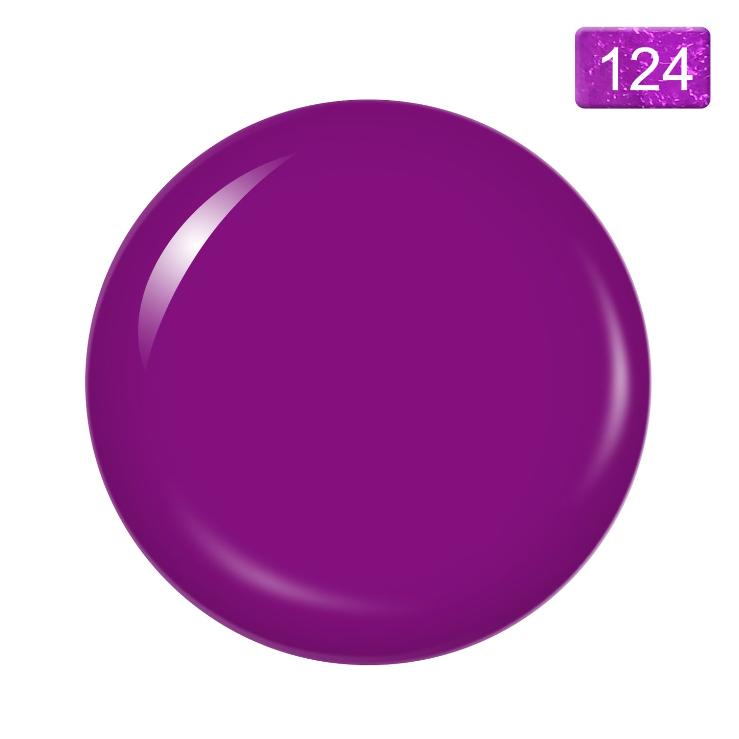 Dip/Acrylic Powder Lacquer/Gel 15ml Number 124 Purple Dragon