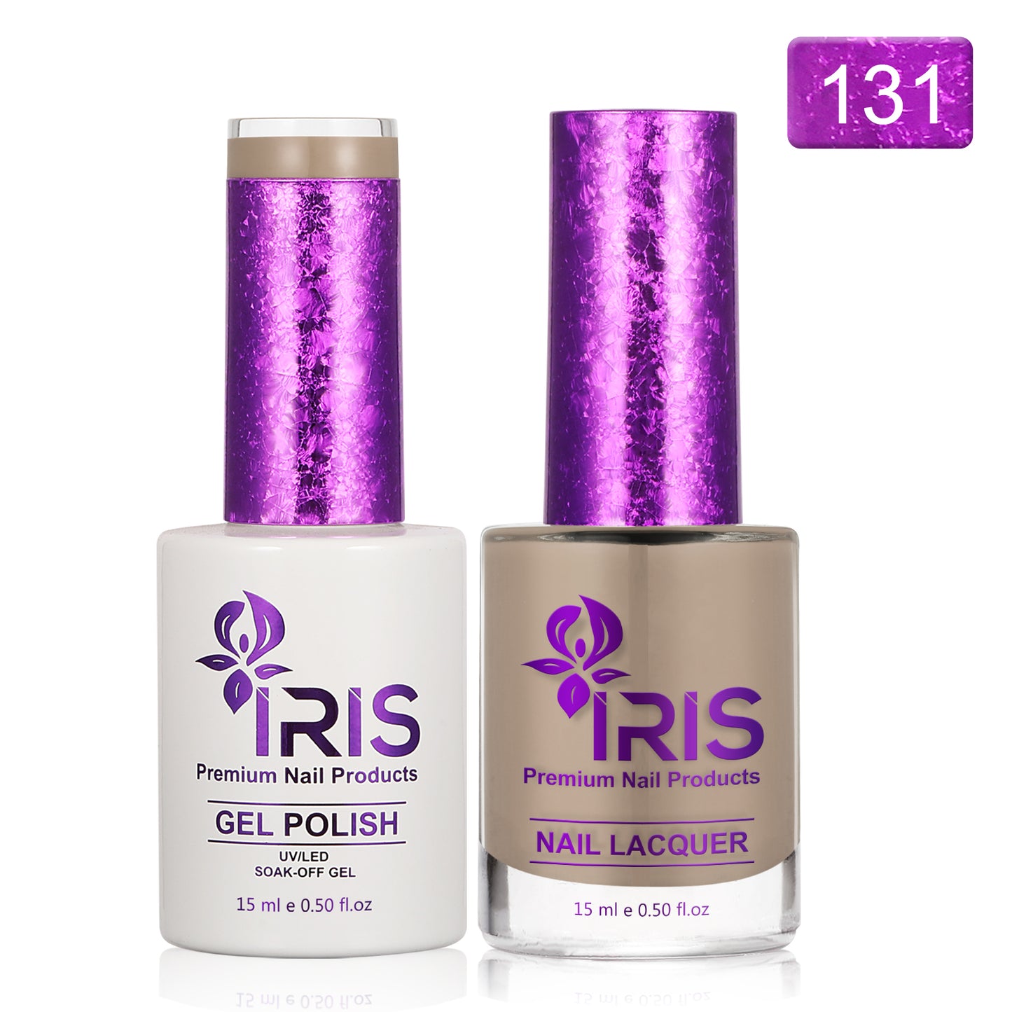 Dip/Acrylic Powder Lacquer/Gel 15ml Number 131 Lavender Grey