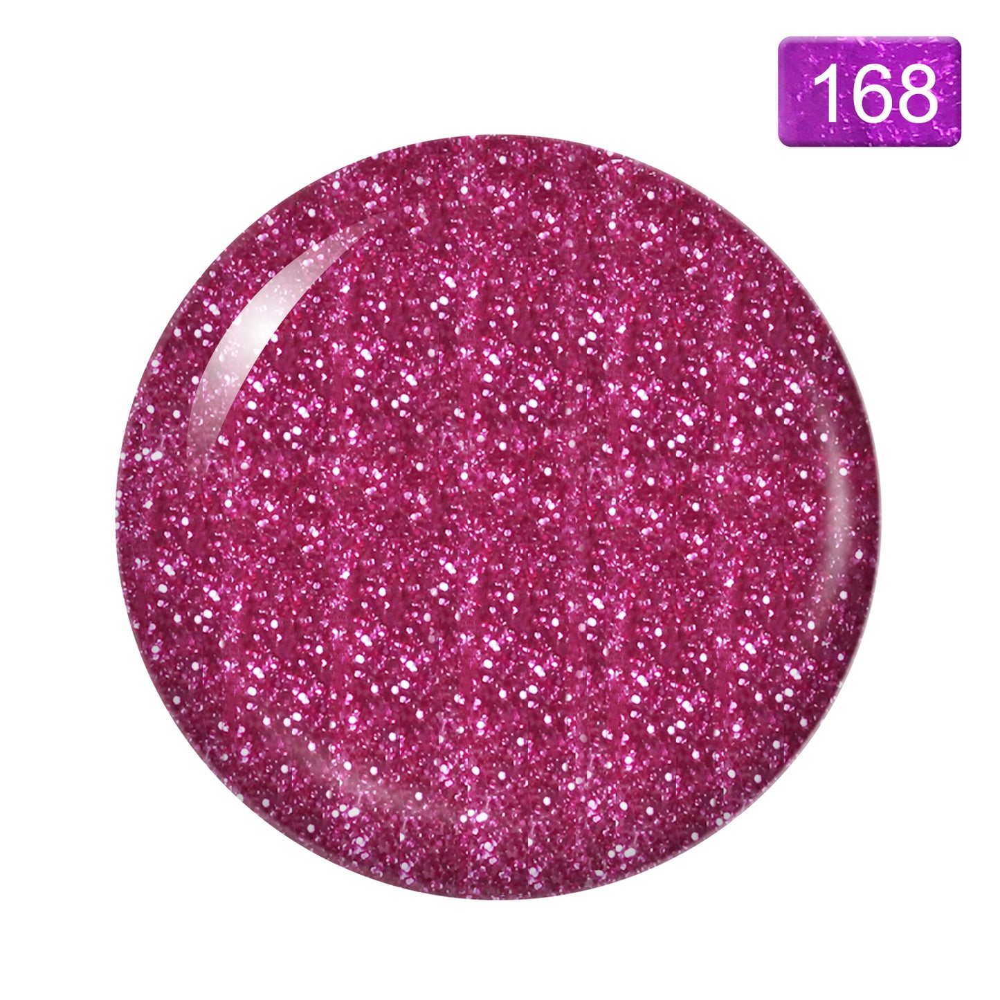 Dip/Acrylic Powder Lacquer/Gel 15ml Number 168 Puce