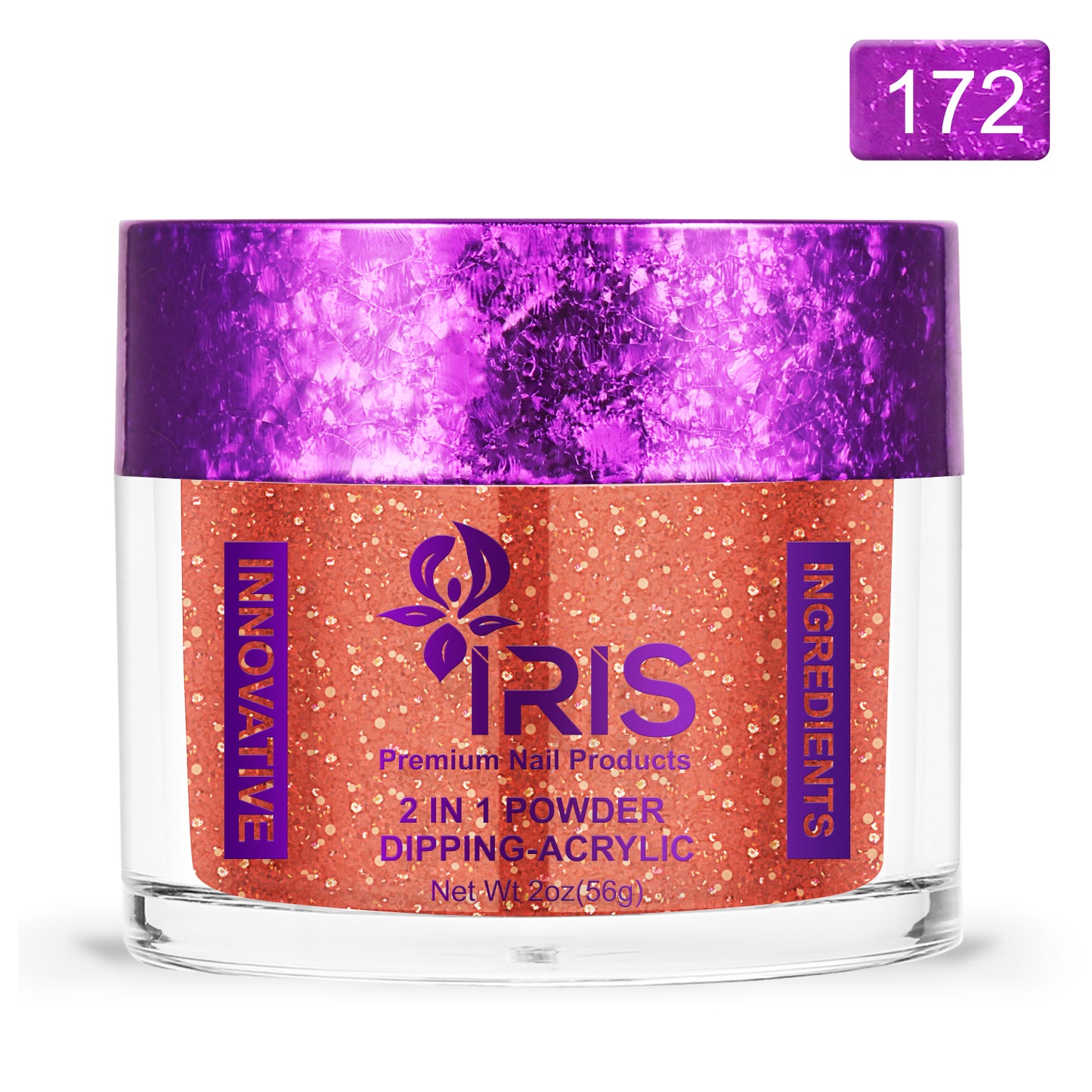 Dip/Acrylic Powder Lacquer/Gel 15ml Number 172 Crimson Red