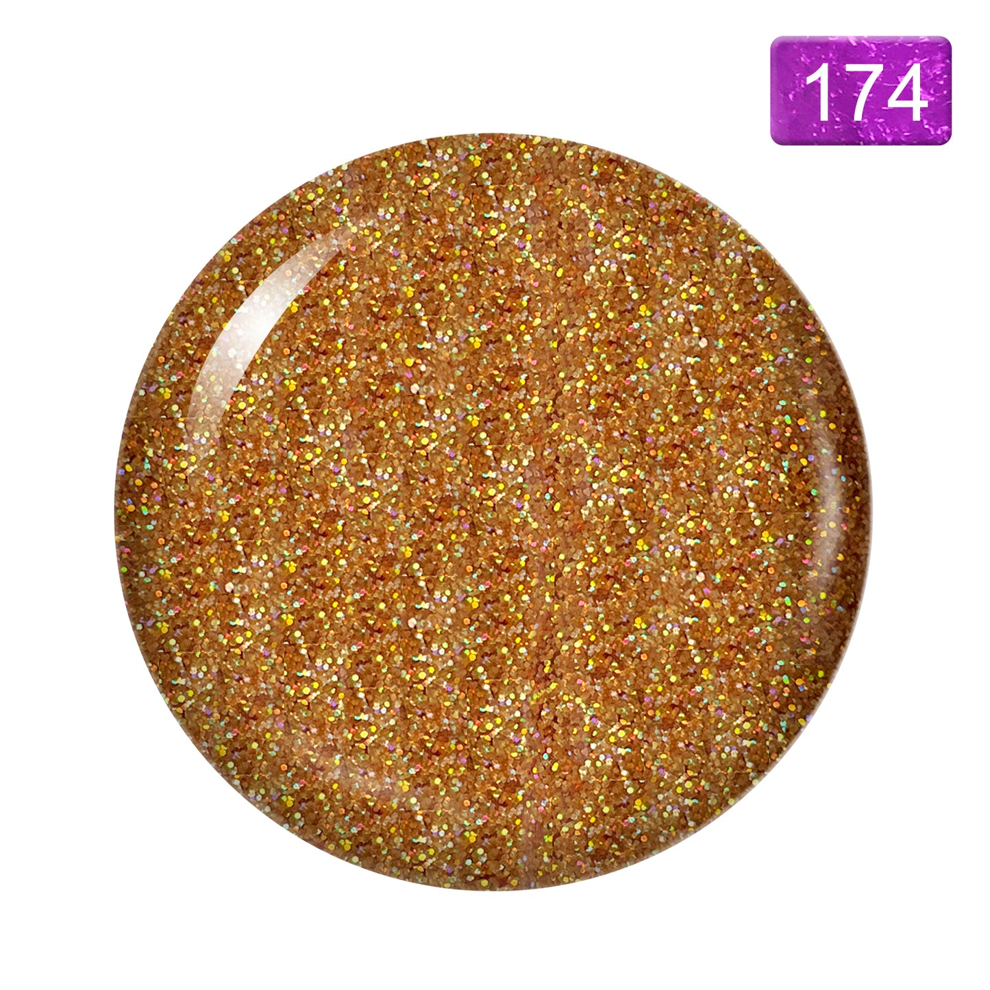 Dip/Acrylic Powder Lacquer/Gel 15ml Number 174 Havest Gold
