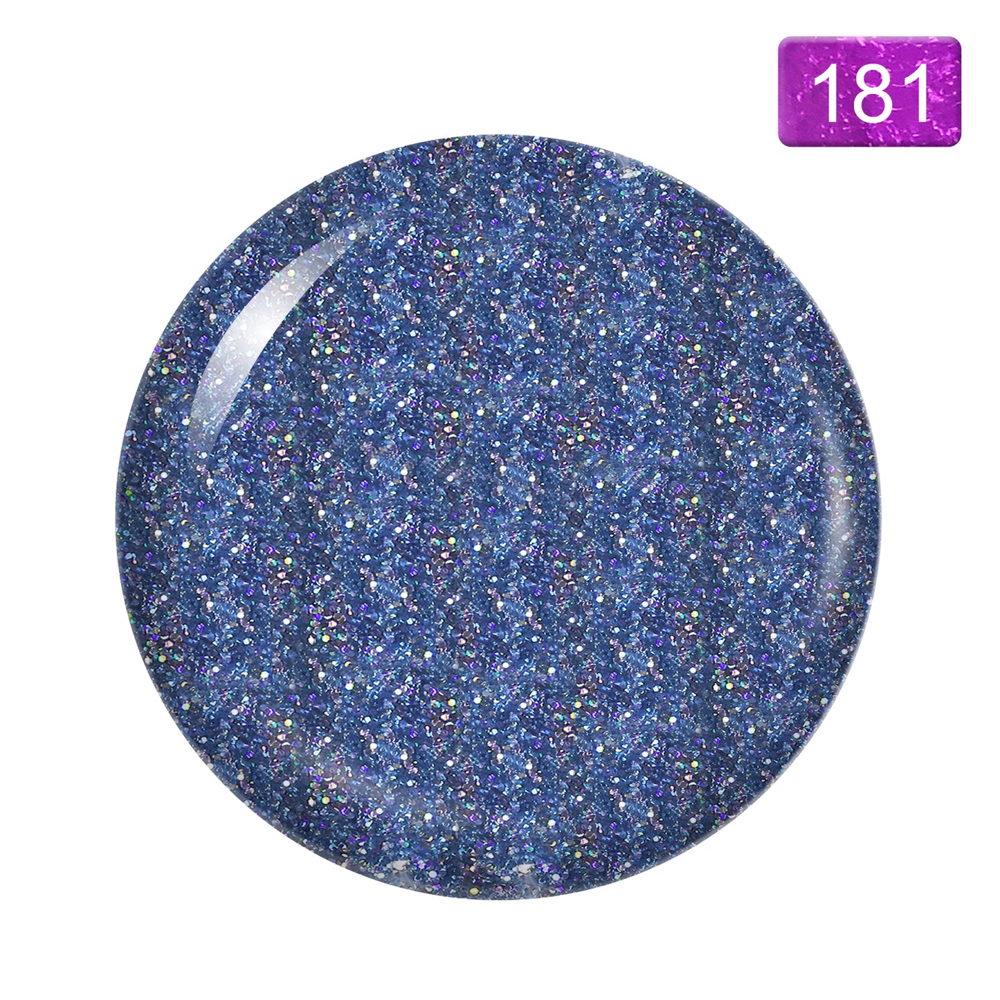 Dip/Acrylic Powder Lacquer/Gel 15ml Number 181 Marble Blue