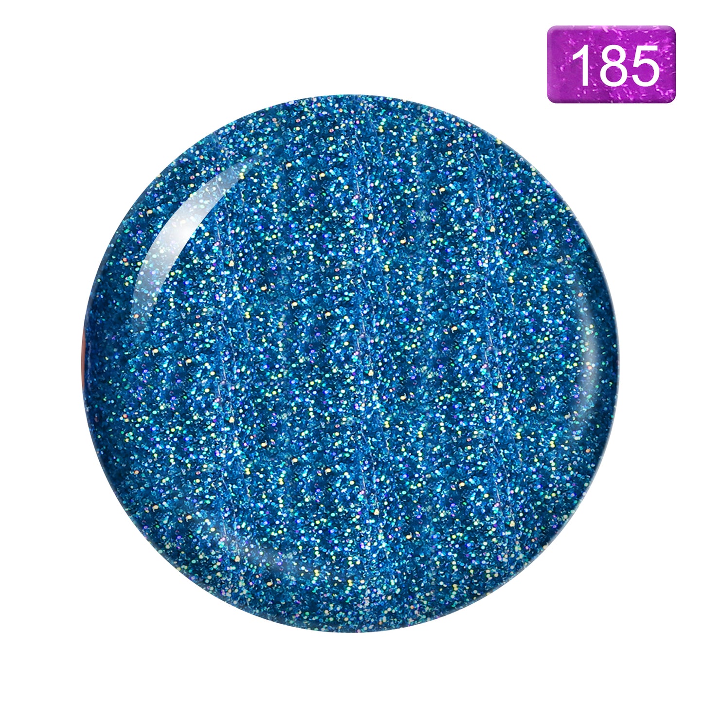 Dip/Acrylic Powder Lacquer/Gel 15ml Number 185 Flat Blue