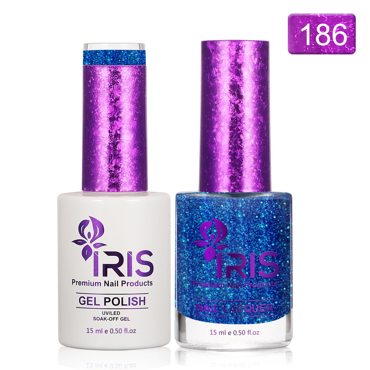 Dip/Acrylic Powder Lacquer/Gel 15ml Number 186 Chambray