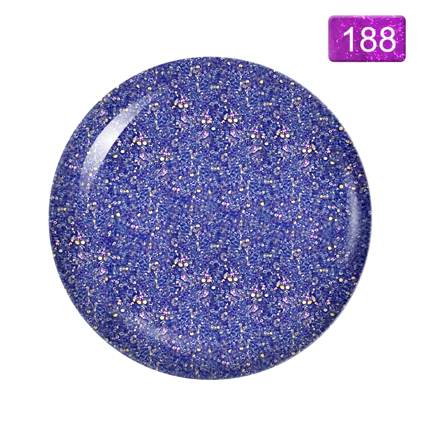 Dip/Acrylic Powder Lacquer/Gel 15ml Number 188 Butterfly Bush