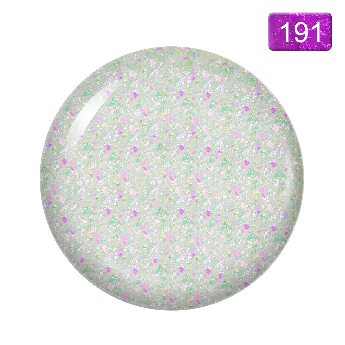 Dip/Acrylic Powder Lacquer/Gel 15ml Number 191 Platinium