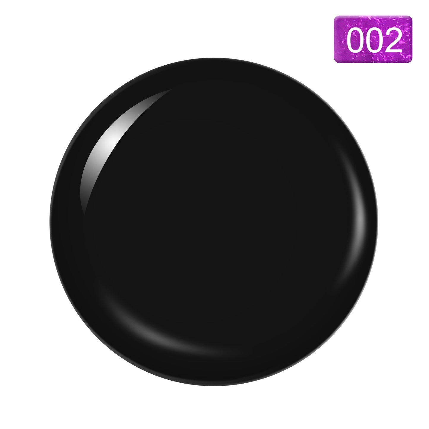 Dip/Acrylic Powder Lacquer/Gel 15ml No.02 Extreme Black