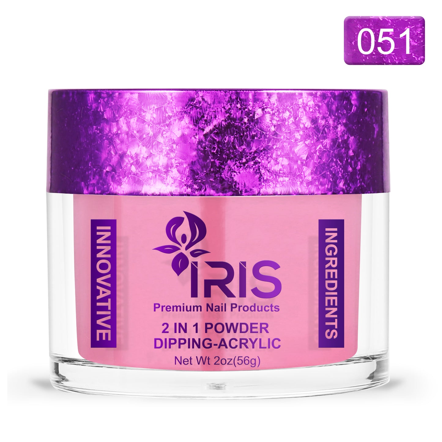 Dip/Acrylic Powder Lacquer/Gel 15ml No.51 Thulian Pink