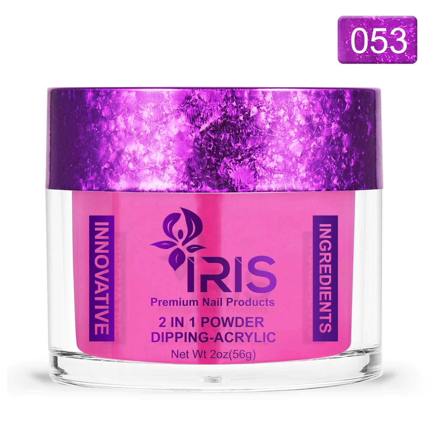 Dip/Acrylic Powder Lacquer/Gel 15ml No.53 Deep Cerise