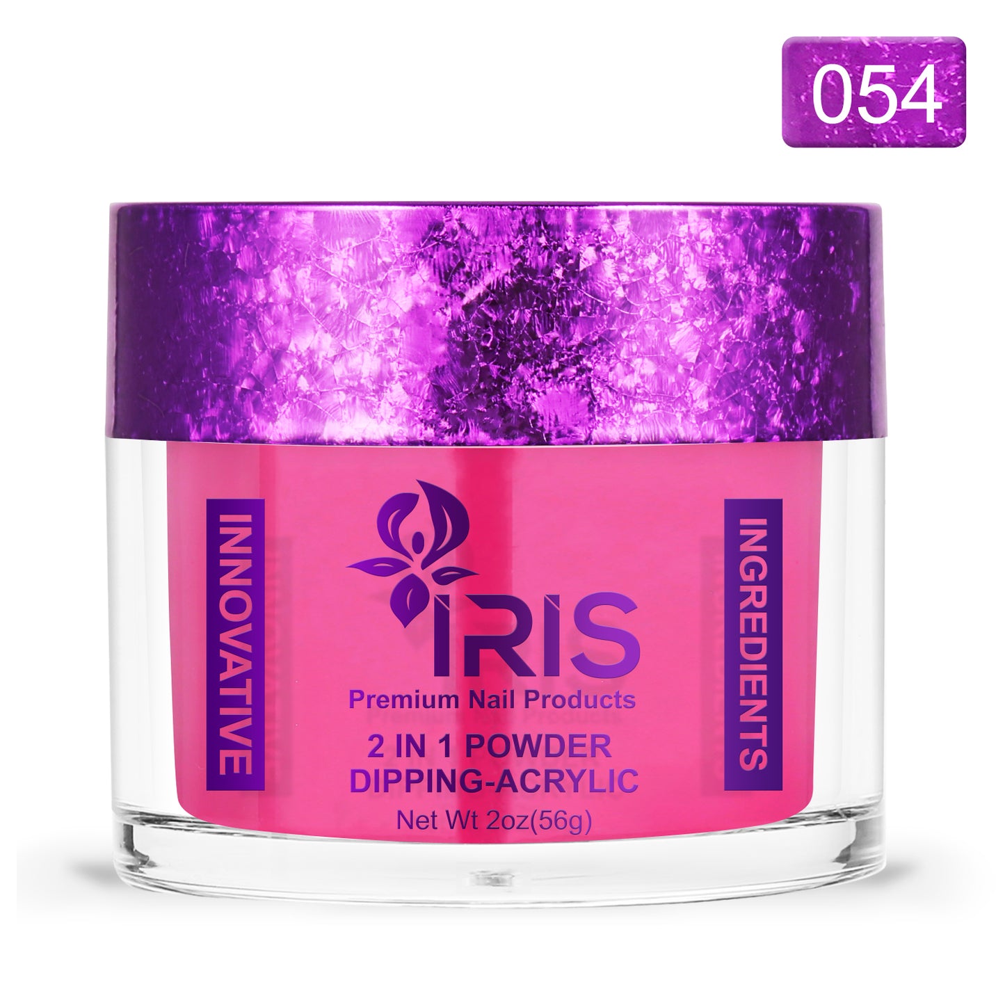 Dip/Acrylic Powder Lacquer/Gel 15ml No.54 Vivid Cerise