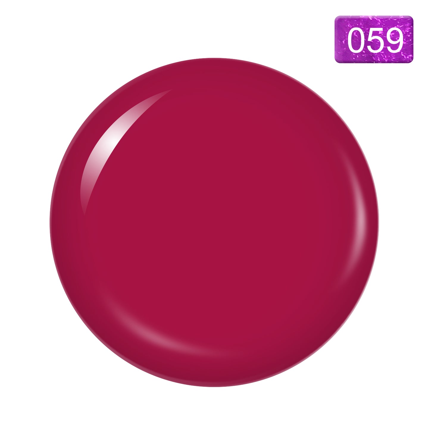 Dip/Acrylic Powder Lacquer/Gel 15ml No.59 Rich Maroon