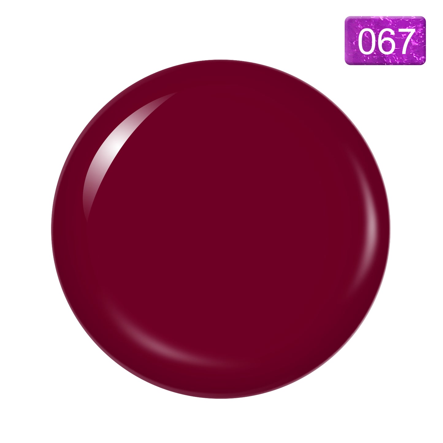 Dip/Acrylic Powder Lacquer/Gel 15ml No.67 Wine Red