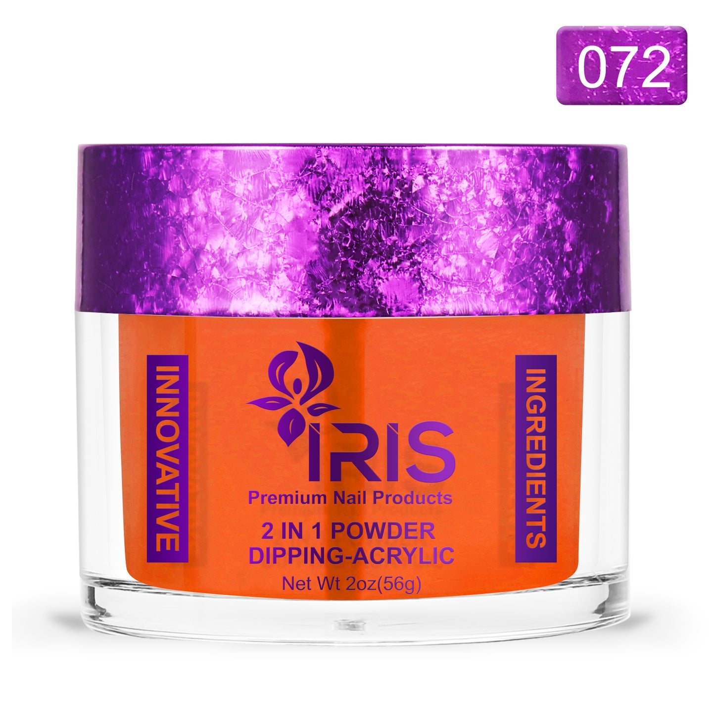 Dip/Acrylic Powder Lacquer/Gel 15ml No.72 International Orange
