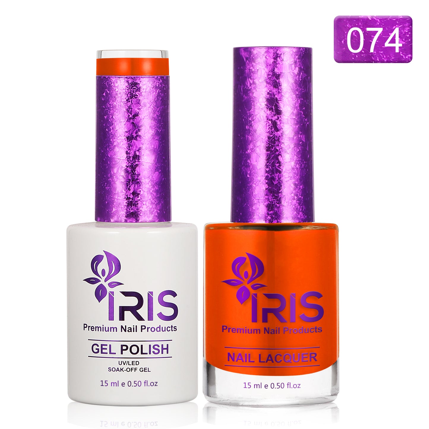 Dip/Acrylic Powder Lacquer/Gel 15ml No.74 Warm Red