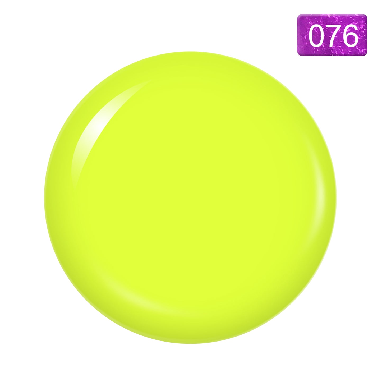 Dip/Acrylic Powder Lacquer/Gel 15ml No.76 Neon Yellow