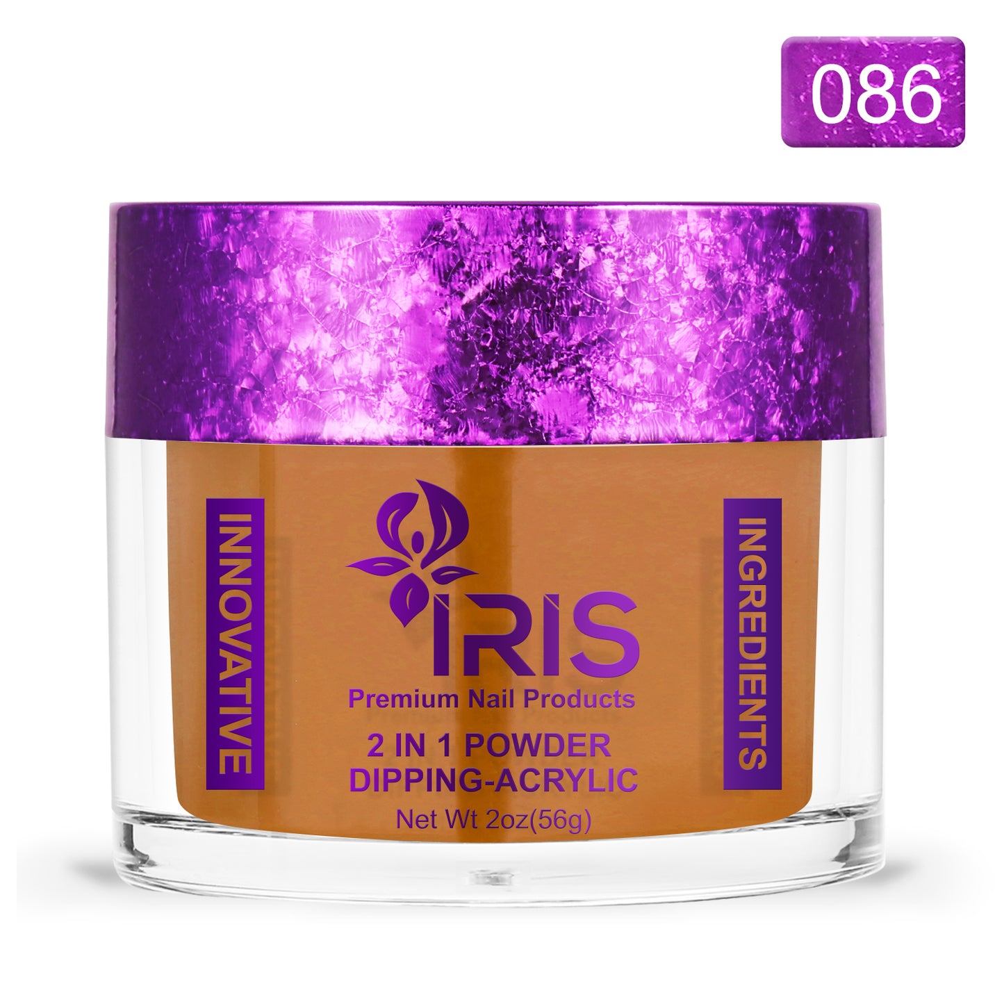 Dip/Acrylic Powder Lacquer/Gel 15ml No.86 Halloween Orange