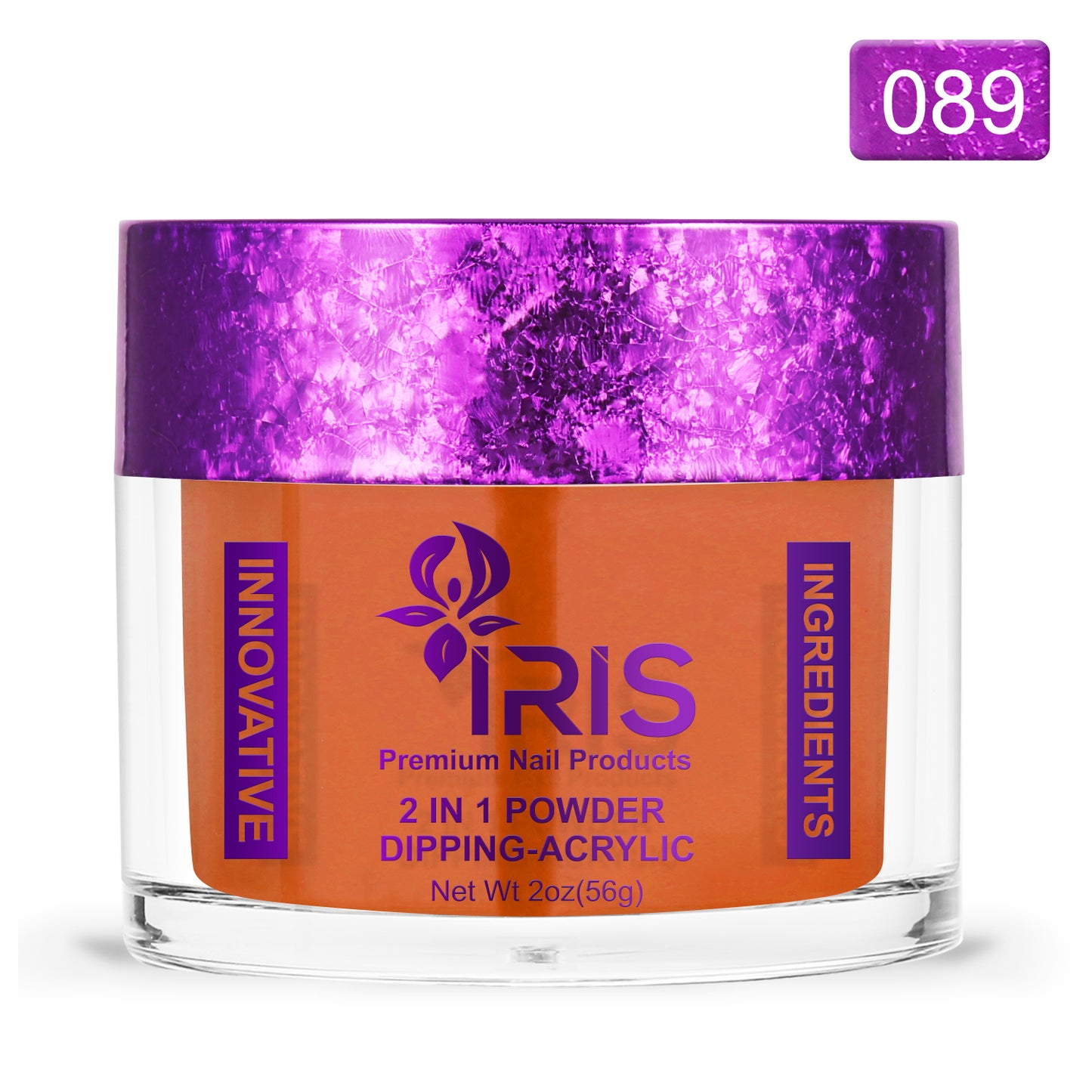Dip/Acrylic Powder Lacquer/Gel 15ml No.89 Rust Orange