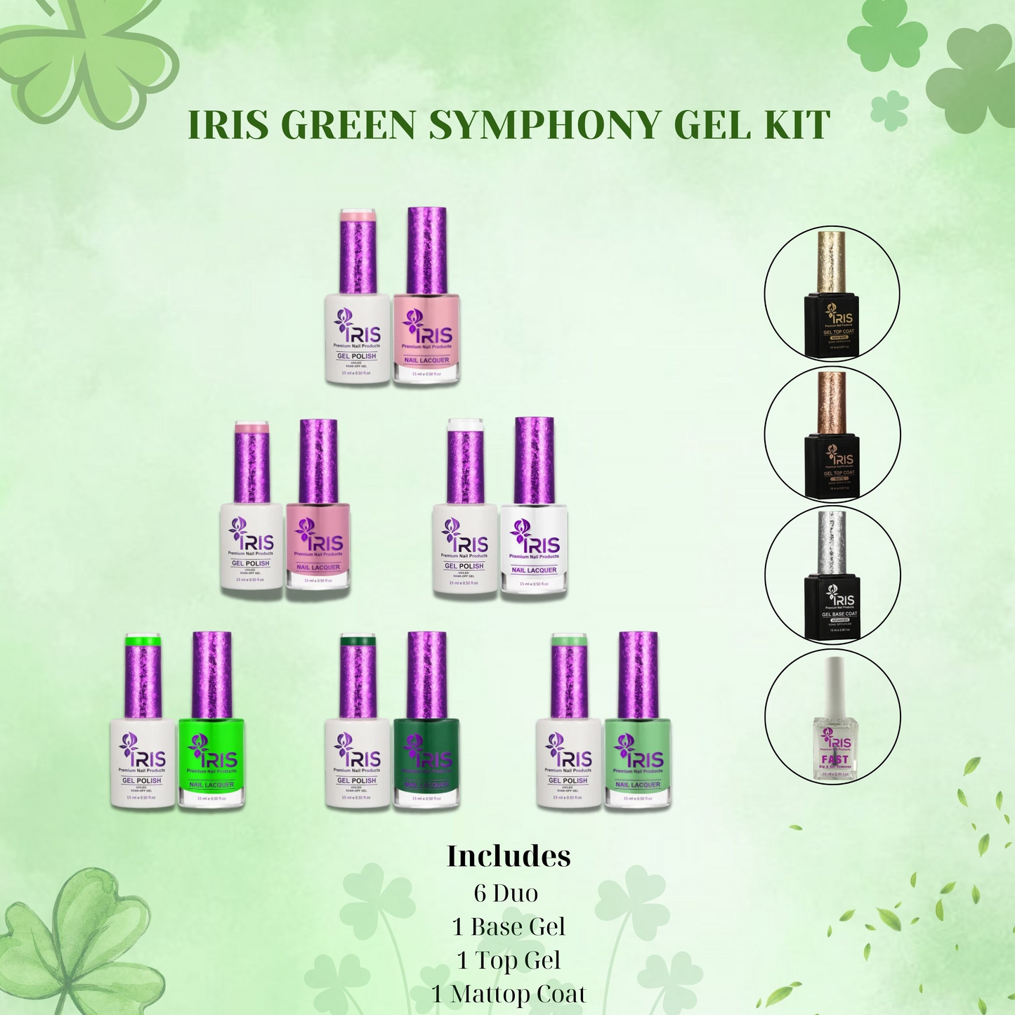 Iris Green Symphony Gel Kit